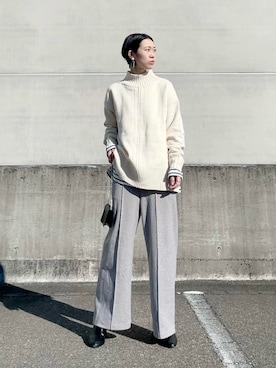 よしださん（レディース・169cm）の冬コーディネート