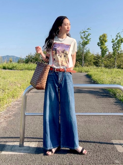 Levi's ワイドレッグデニム インディゴ RIBCAGE WIDE LEG ジーンズ ライトインディゴ – リーバイス®公式