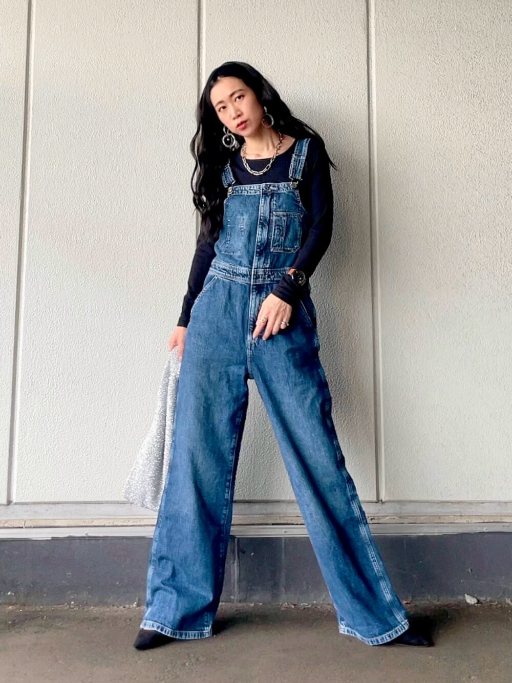 G-STAR RAW】ジースターロゥ w25 S デニム サロペット ワイド