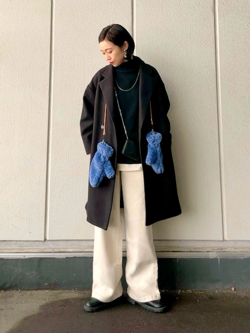 something✖️WDOT 新品未使用　デニムパンツ SOMETHING ジーンズ デニム デニムパンツ 「SOMETHING」ワイド