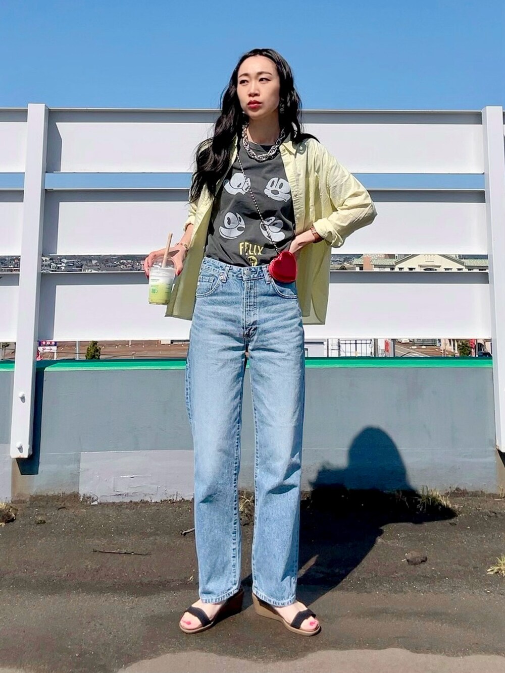 60〜70'sヴィンテージ　メッセージプリントファブリック　カットオフパンツ magazines webshop