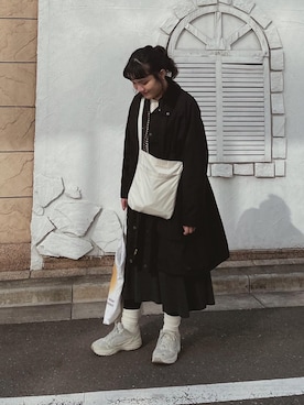 「BEAMS BOY（ビームスボーイ）のアイテム（その他アウター）」を使った、Yukaさん（レディース・156cm）の春コーディネート