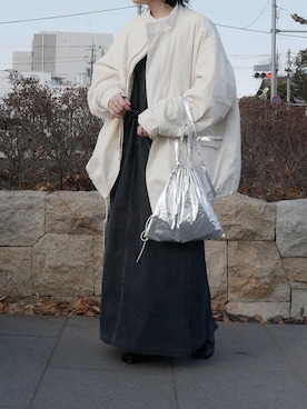 Yukaさん（レディース・155cm）の冬コーディネート