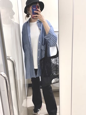 「ザノースフェイス」｜KiNaKoさん（レディース・162cm）の秋コーディネート