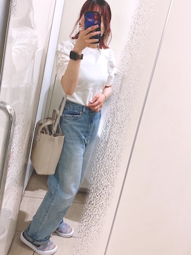 「アプレジュール」｜KiNaKoさん（レディース・162cm）の春コーディネート