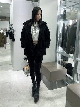 serinaさん（レディース・166cm）の冬コーディネート