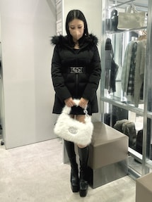 GDラインストーンバックルECO FUR BAG｜ジェイダ（GYDA）アウトレット