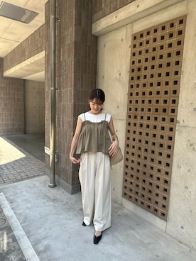 「CAPRICIEUX LE'MAGE（カプリシューレマージュ）のアイテム」を使った、okomeさん（レディース・164cm）の秋コーディネート