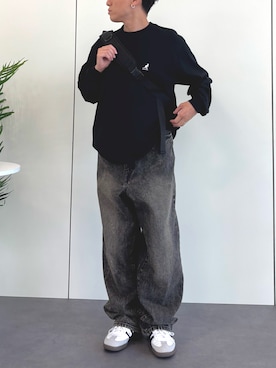 「アイテム（ボディバッグ/ウエストポーチ）」を使った、やまさん（メンズ・163cm）の夏コーディネート