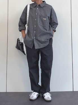 「Reebok（リーボック）のアイテム」を使った、やまさん（メンズ・163cm）の夏コーディネート
