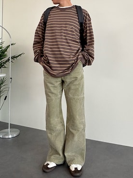 「HECT（ヘクト）のアイテム」を使った、やまさん（メンズ・163cm）の秋コーディネート