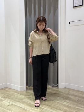 arisaさん（レディース・156cm）の秋コーディネート