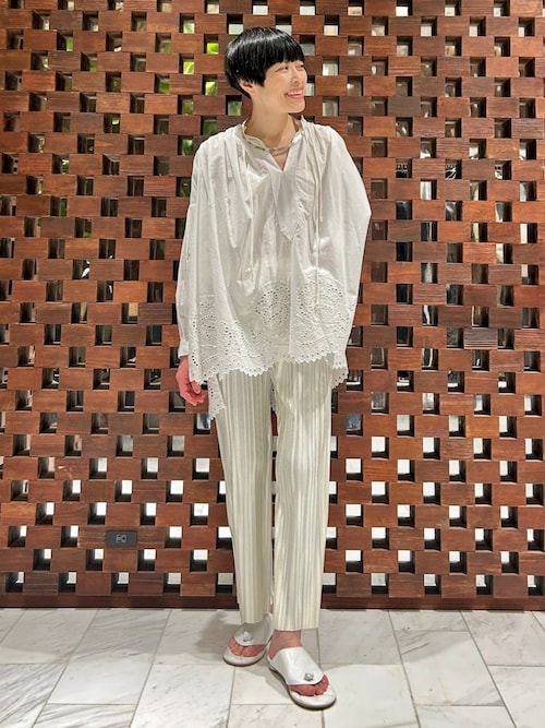 HOUSE OF LOTUS｜シープスエードパンツ | Rakuten Fashion(楽天