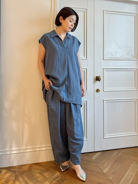 「HOUSE OF LOTUS」｜HOUSE OF LOTUS　staffさん（レディース・149cm）の夏コーディネート
