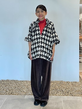 「アイテム（ジャケット/アウター）」を使った、HOUSE OF LOTUS　staffさん（レディース・149cm）の秋コーディネート