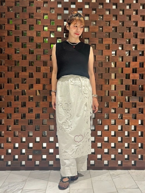 セール】ミックスヤーンデタッチャブルカラープルオーバー