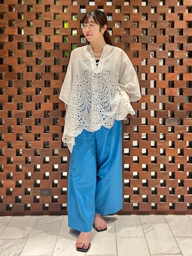 「HOUSE OF LOTUS」｜HOUSE OF LOTUS　staffさん（レディース・159cm）の夏コーディネート
