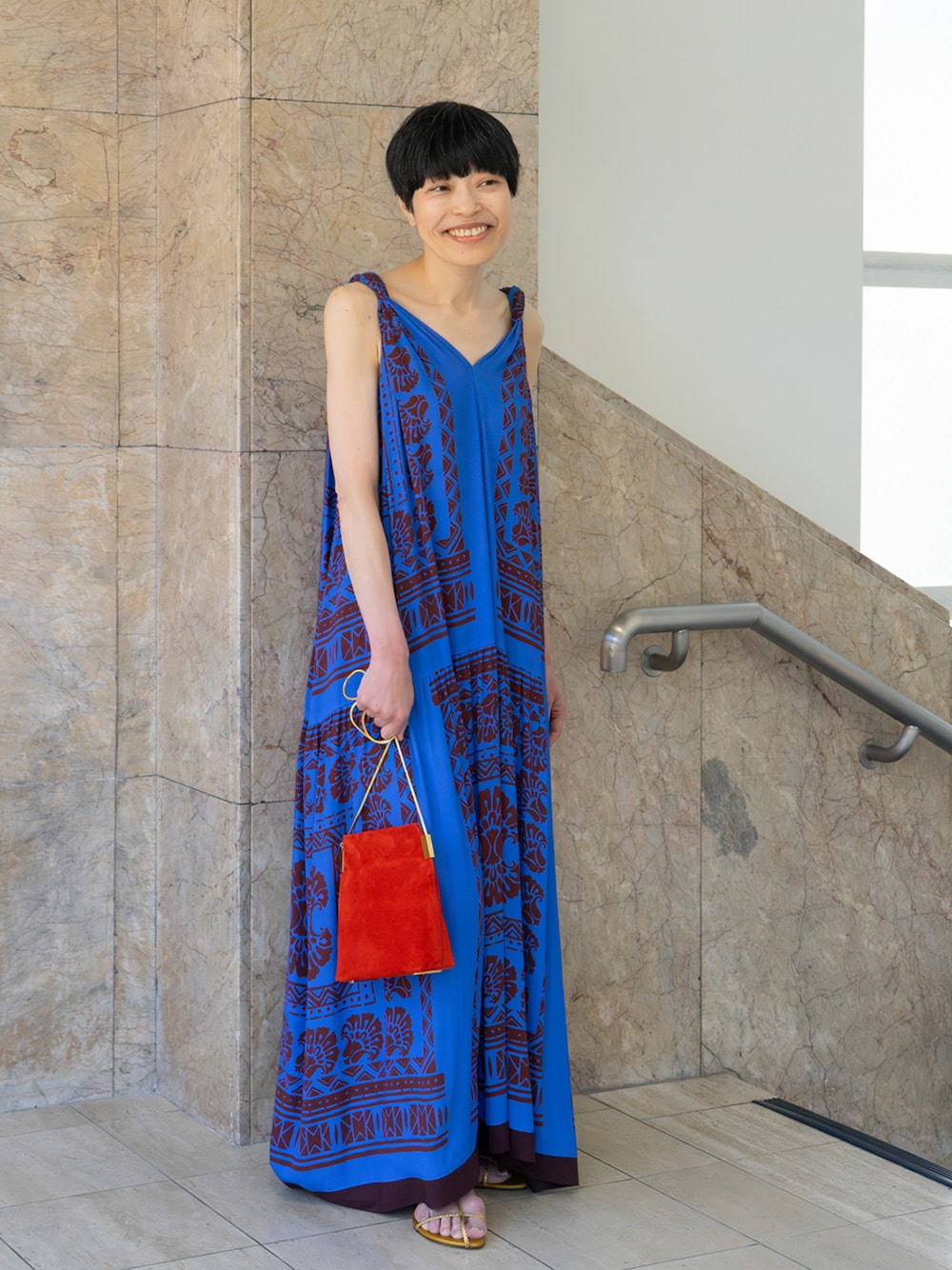 【新品】HOUSE OF LOTUS マジョレルプリントワンピース HOUSE OF LOTUS 【ハウス オブ ロータス】マジョレルプリント
