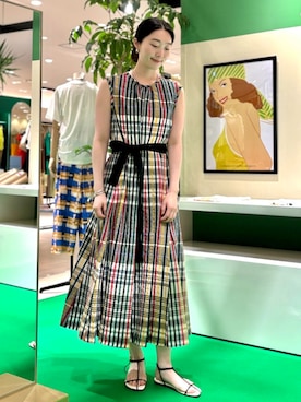 「HOUSE OF LOTUS」｜HOUSE OF LOTUS　staffさん（レディース・165cm）の夏コーディネート