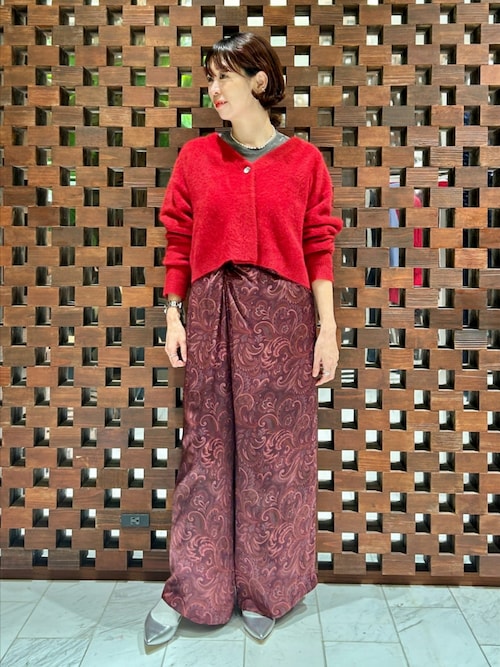 セール】【Takako Shirasawa × HOUSE OF LOTUS】ペイズリープリント