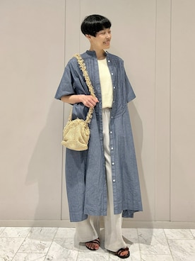 「158cm」｜HOUSE OF LOTUS　staffさん（レディース・158cm）の夏コーディネート
