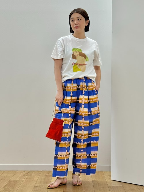 HOUSE OF LOTUS / ハウス オブ ロータス AZUSA IIDA コラボレーションTシャツ (BONNE MUSIQUE) AZUSA IIDA コラボレーションTシャツ (BONNE MUSIQUE) ｜ハウス