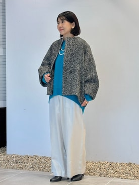 「アイテム（ブルゾン）」を使った、HOUSE OF LOTUS　staffさん（レディース・149cm）の秋コーディネート