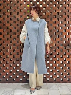 「HOUSE OF LOTUS」｜「アイテム（ジャケット/アウター）」を使った、HOUSE OF LOTUS　staffさん（レディース・164cm）の冬コーディネート