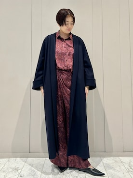 「160cm」｜「アイテム（その他アウター）」を使った、HOUSE OF LOTUS　staffさん（レディース・160cm）の秋コーディネート