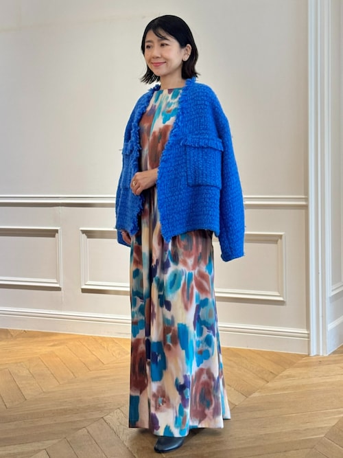 HOUSE OF LOTUS 79,200円リントンツイードノーカラージャケット リントンツイードノーカラージャケット ｜ハウス オブ ロータス＜HOUSE