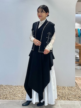 「スタッズ」｜HOUSE OF LOTUS　staffさん（レディース・149cm）の秋コーディネート