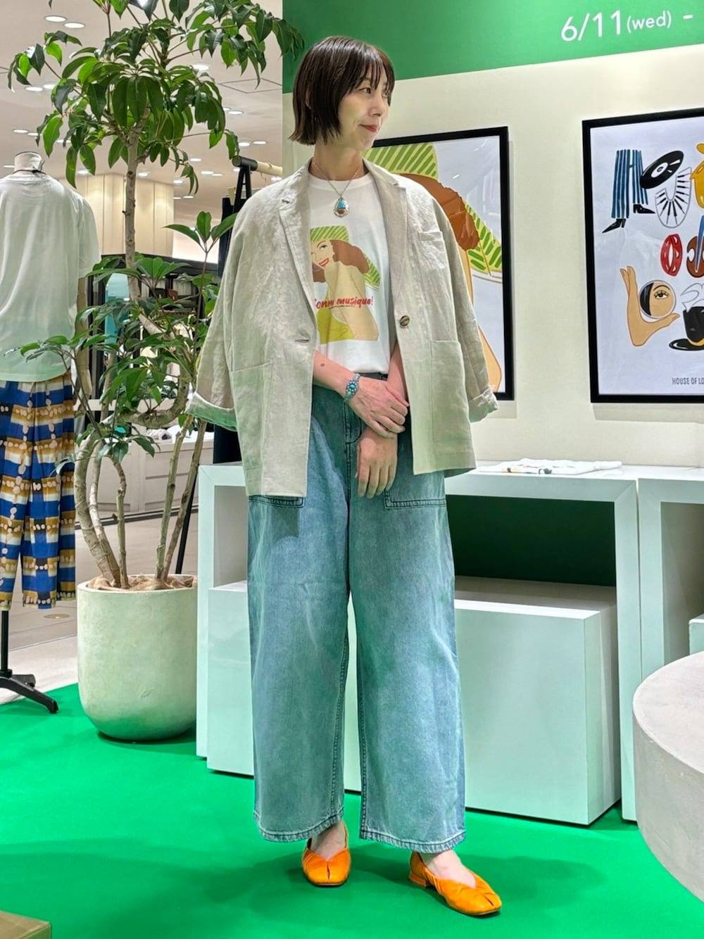 HOUSE OF LOTUS（ハウスオブロータス）の「リネンテーラードジャケット