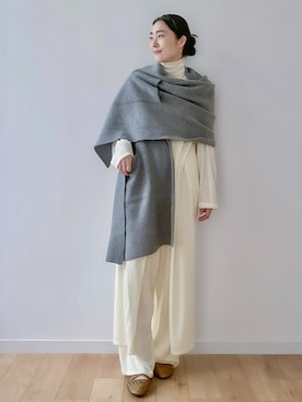 「ニットアップ」｜HOUSE OF LOTUS　staffさん（レディース・165cm）の秋コーディネート