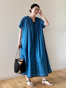 「HOUSE OF LOTUS」｜HOUSE OF LOTUS　staffさん（レディース・165cm）の夏コーディネート