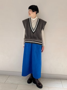 HOUSE OF LOTUS　staffさん（レディース・158cm）の秋コーディネート