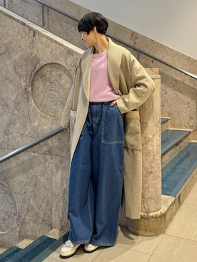 「HOUSE OF LOTUS」｜「アイテム（ジャケット/アウター）」を使った、HOUSE OF LOTUS　staffさん（レディース・158cm）の冬コーディネート