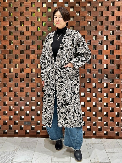 HOUSE OF LOTUS（ハウスオブロータス）の「ペイズリージャカードコート