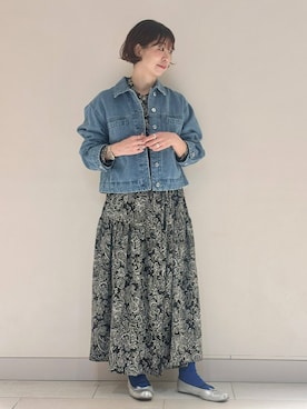 「HOUSE OF LOTUS」｜「アイテム（ジャケット/アウター）」を使った、HOUSE OF LOTUS　staffさん（レディース・164cm）の冬コーディネート