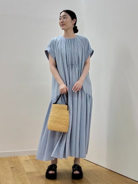 「HOUSE OF LOTUS」｜HOUSE OF LOTUS　staffさん（レディース・165cm）の夏コーディネート
