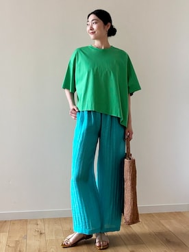 「HOUSE OF LOTUS」｜HOUSE OF LOTUS　staffさん（レディース・165cm）の夏コーディネート