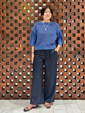 「160cm」｜HOUSE OF LOTUS　staffさん（レディース・160cm）の夏コーディネート