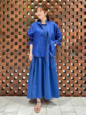 「HOUSE OF LOTUS」｜「アイテム（ワンピース/ドレス）」を使った、HOUSE OF LOTUS　staffさん（レディース・159cm）の春コーディネート