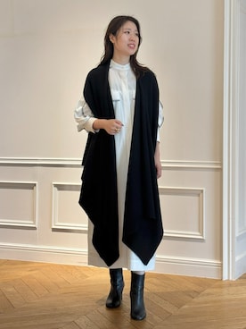 「162cm」｜「アイテム（ワンピース/ドレス）」を使った、HOUSE OF LOTUS　staffさん（レディース・162cm）の秋コーディネート