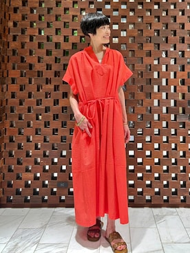 「HOUSE OF LOTUS」｜HOUSE OF LOTUS　staffさん（レディース・158cm）の夏コーディネート