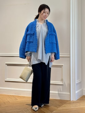 「162cm」｜「アイテム（ジャケット/アウター）」を使った、HOUSE OF LOTUS　staffさん（レディース・162cm）の秋コーディネート