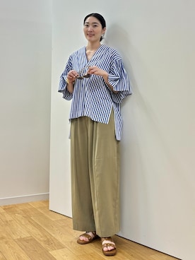 「HOUSE OF LOTUS」｜HOUSE OF LOTUS　staffさん（レディース・165cm）の夏コーディネート