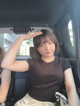 「アイテム（パンツ）」を使った、Nanamiさん（レディース・145cm）の夏コーディネート