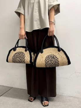 「ハンドメイド」｜MIZUさん（レディース・168cm）の春コーディネート