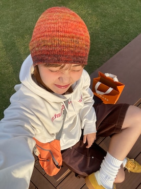 「BEAMS（ビームス）のアイテム」を使った、 まひろさん（レディース・168cm）の秋コーディネート