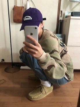「Clarks（クラークス）のアイテム」を使った、 まひろさん（レディース・168cm）の秋コーディネート